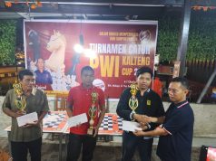 108 Pecatur Ikuti Turnamen Catur PWI Kalteng Cup 2025 di Palangka Raya catur pwi kalteng