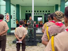 Dandim 1018/Gunung Mas Berangkatkan 138 Siswa Ikuti KKRI, Wujud Pembinaan Karakter Generasi Muda kkri