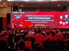 Wajah Baru Pimpinan PDI Perjuangan Kalteng, Yohanes Terpilih Lewat Konferda yohanes