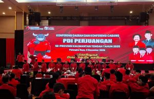 Wajah Baru Pimpinan PDI Perjuangan Kalteng, Yohanes Terpilih Lewat Konferda yohanes