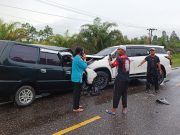 Fortuner Masuk Jalur Berlawanan, Kecelakaan Maut Renggut Nyawa Personel Polri fortuner