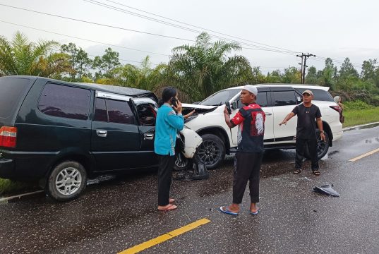 Fortuner Masuk Jalur Berlawanan, Kecelakaan Maut Renggut Nyawa Personel Polri fortuner